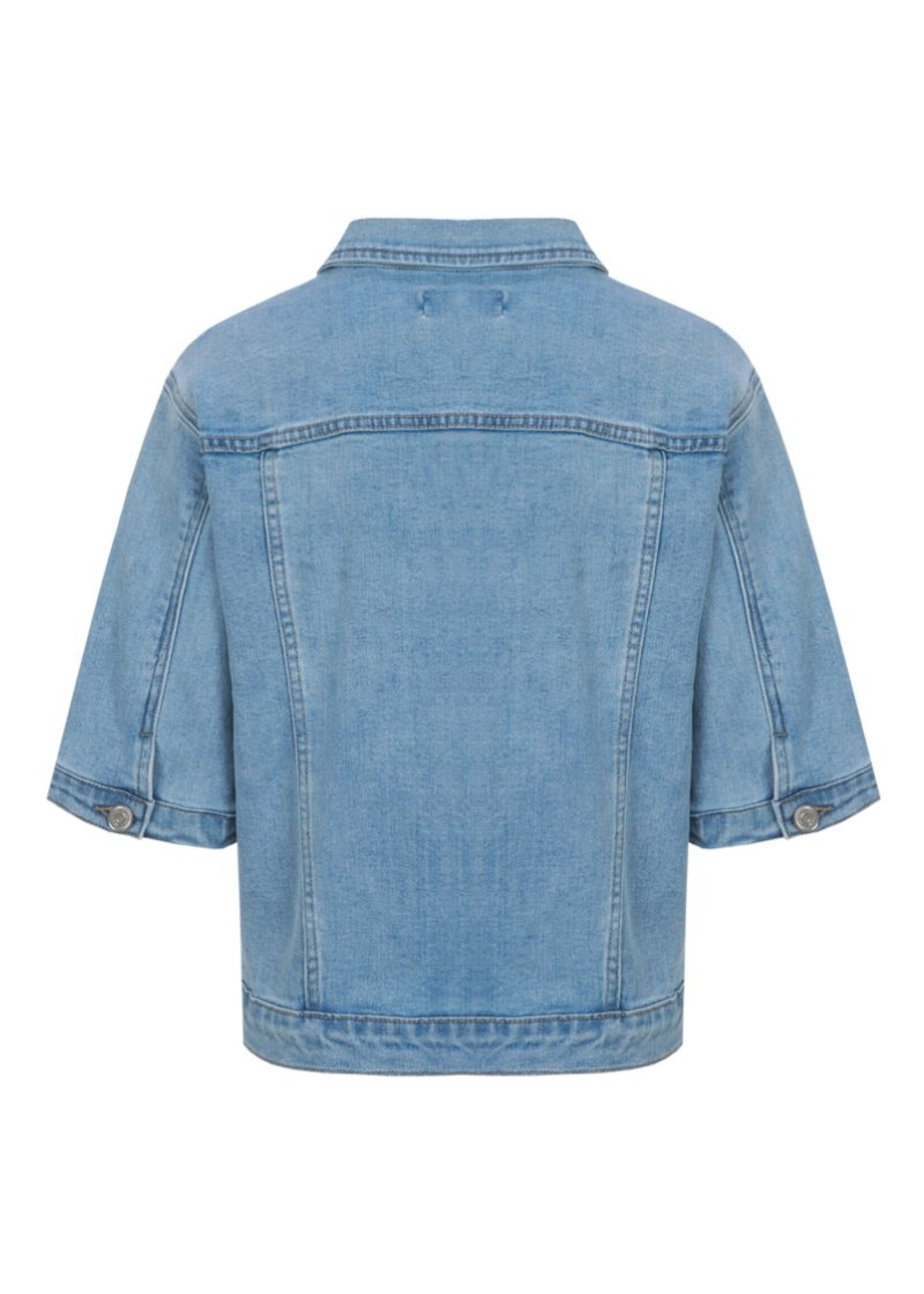 C&S The Label Ines Jacket Denim Mid Blue