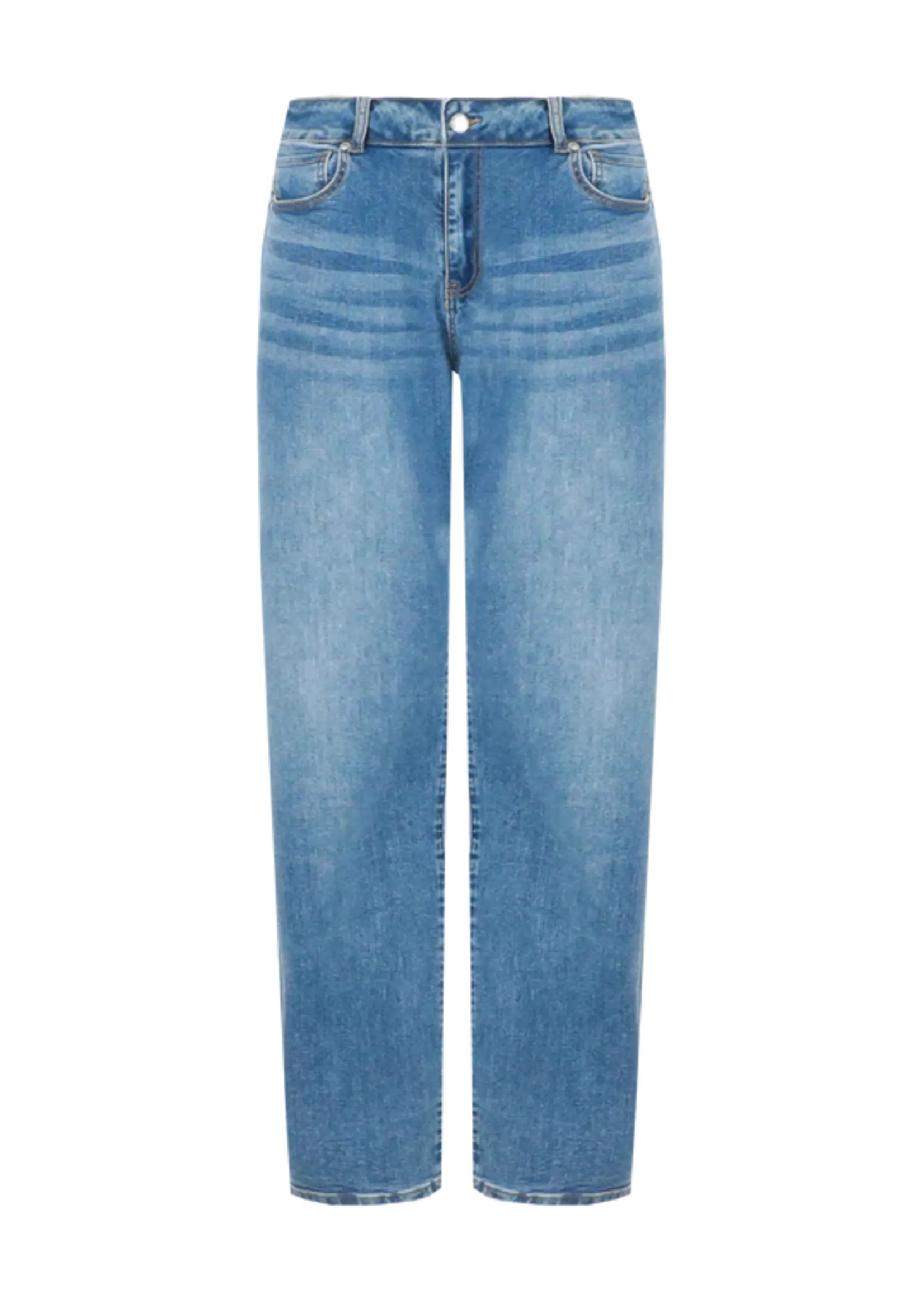 Exxcellent Katie Straigth Leg Jeans Denim Mid Blue