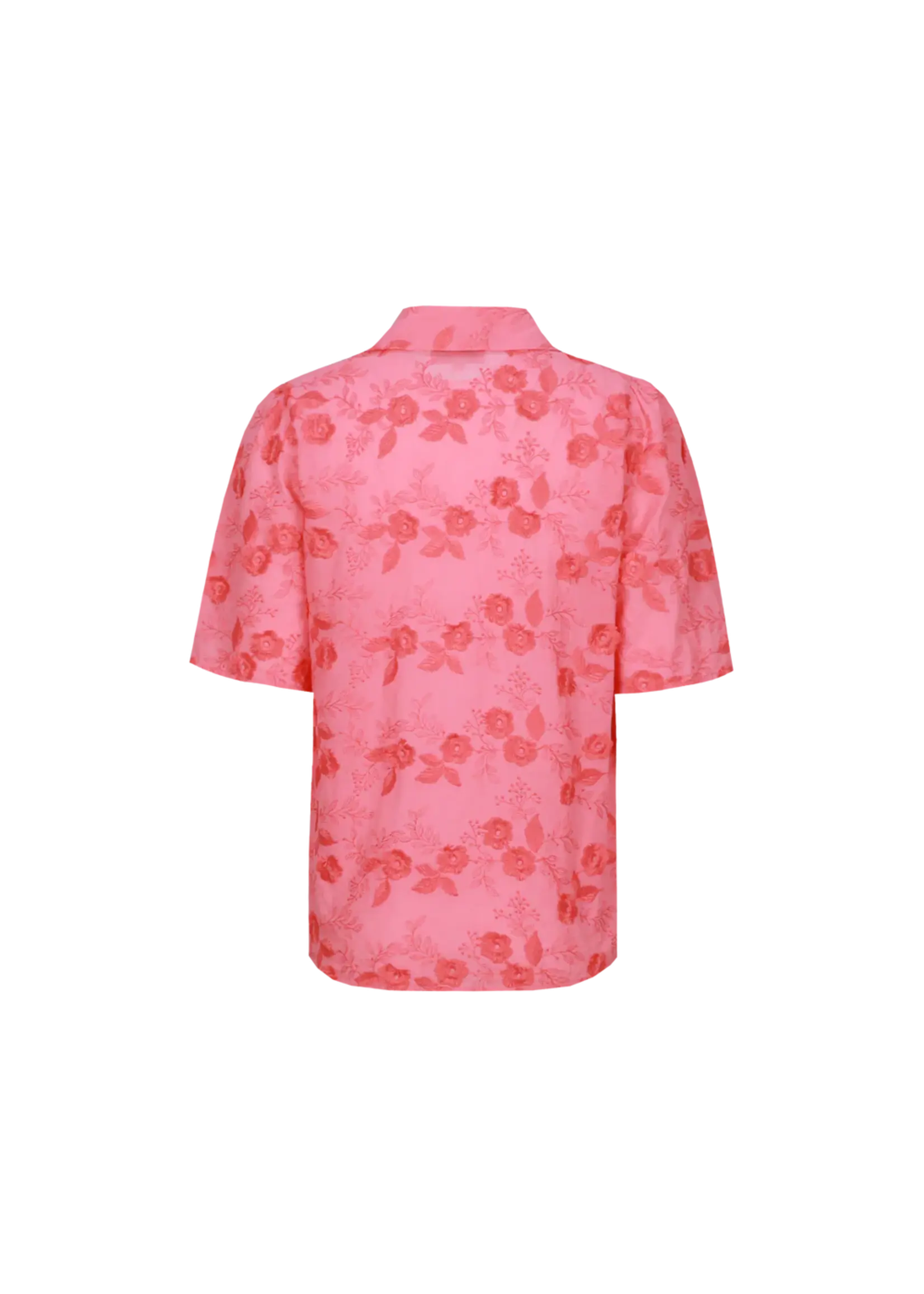 C&S The Label Loveli Blouse Sunkissed Coral Maat XXL