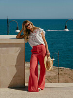 C&S The Label Lurina Blouse Offwhite