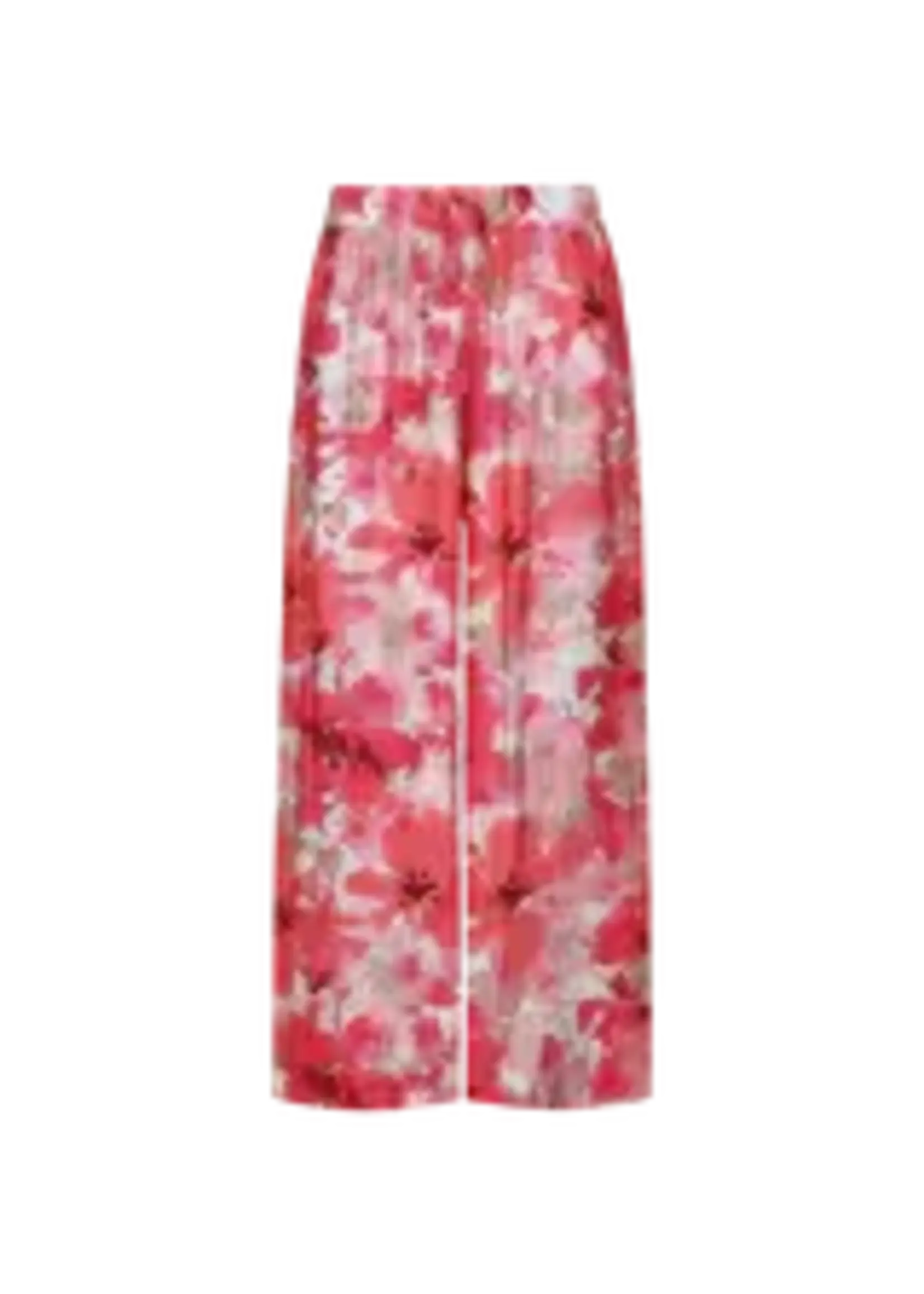 C&S The Label Penilla Pants Sunkissed Coral/Berry Fuchsia