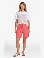 C&S The Label Talia T-shirt Offwhite/Sunkissed Coral