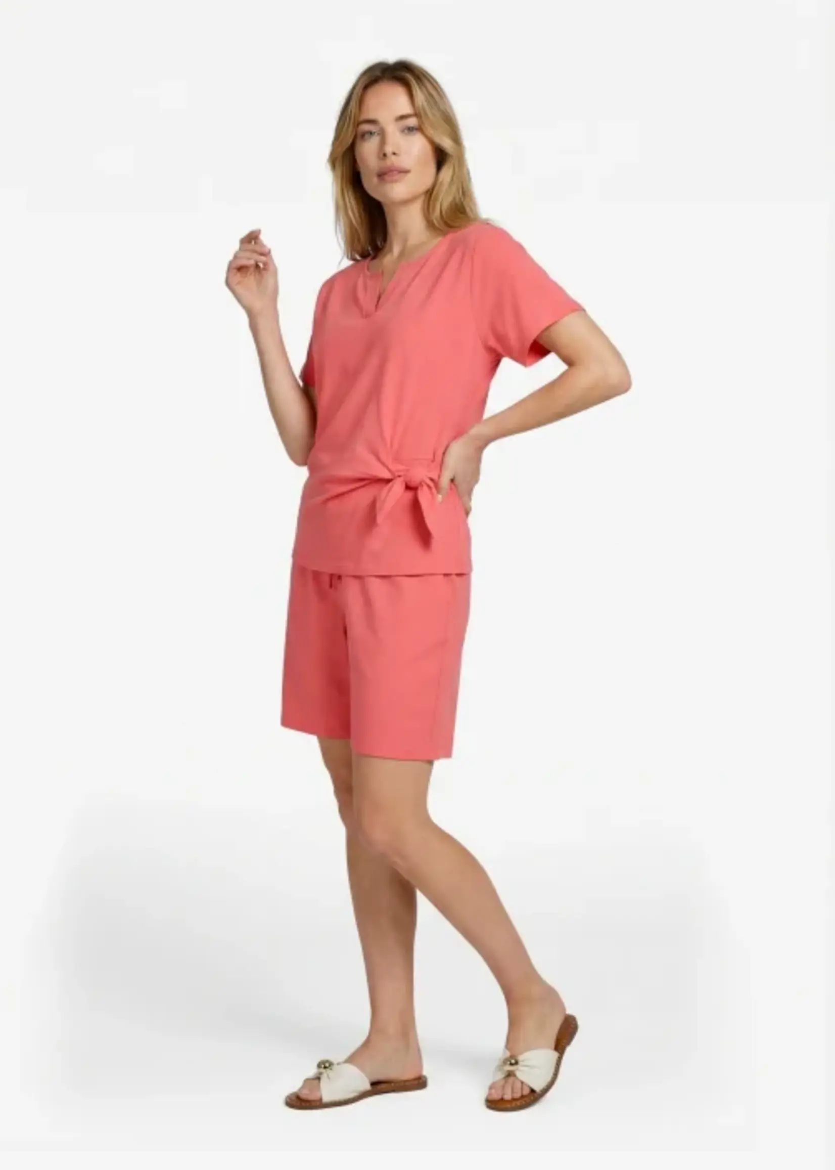 C&S The Label Tilde Top Sunkissed Coral