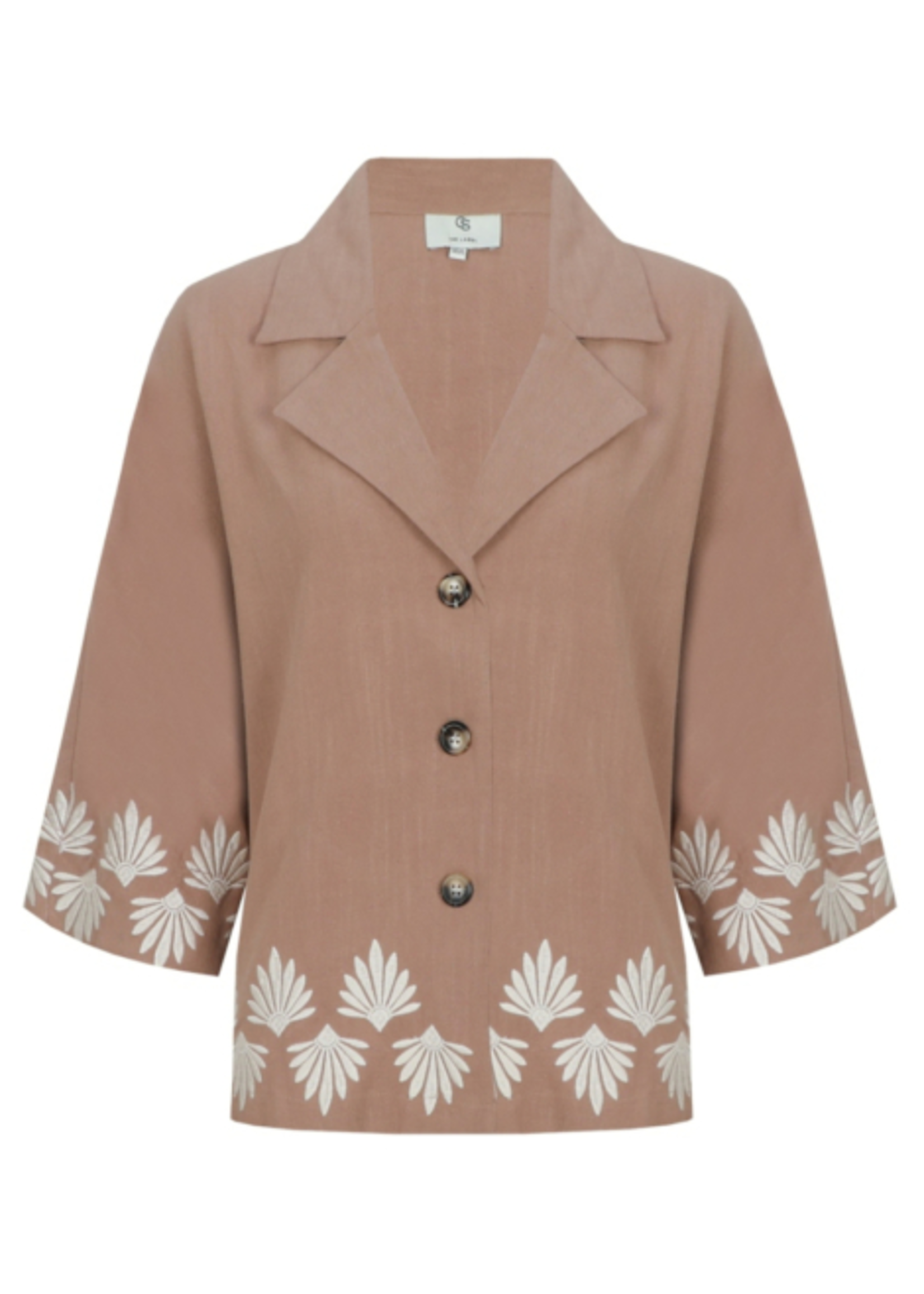 C&S The Label Troya Blazer Sand