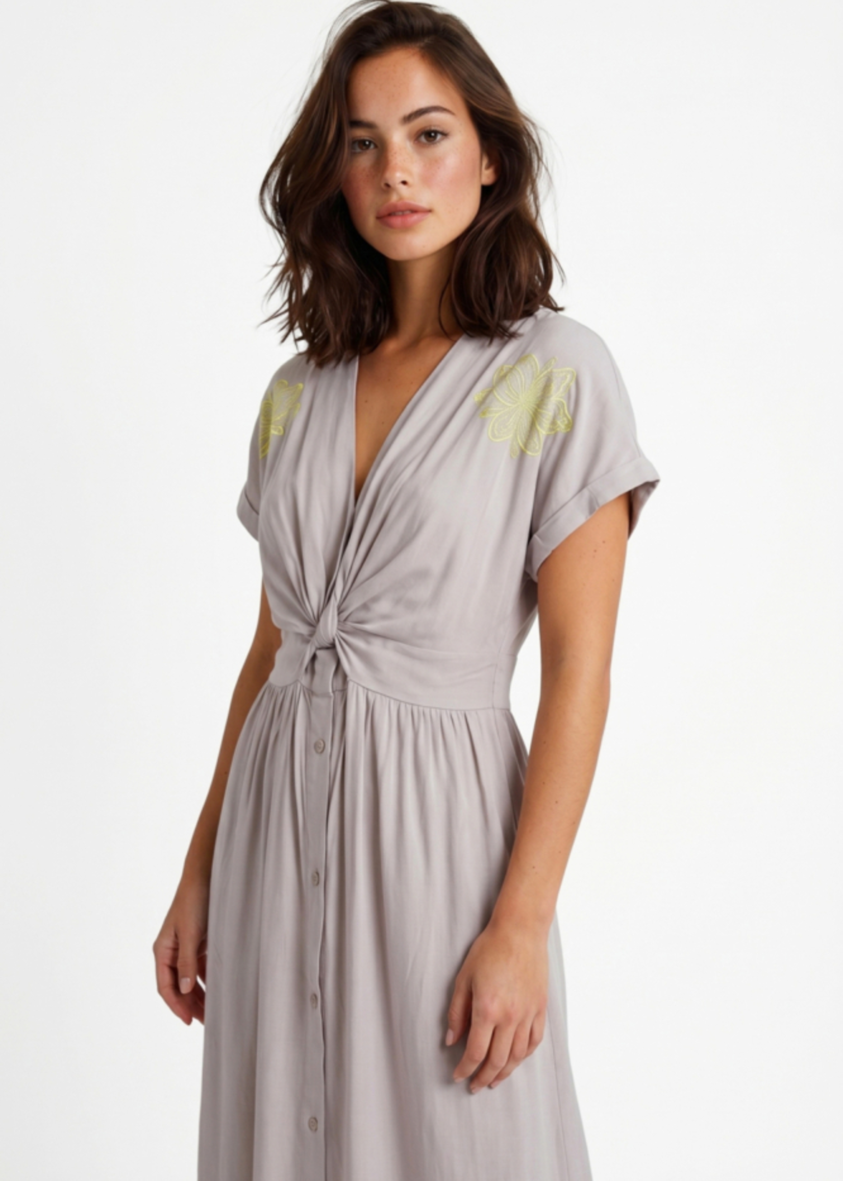 FLURESK Jazze Dress Khaki