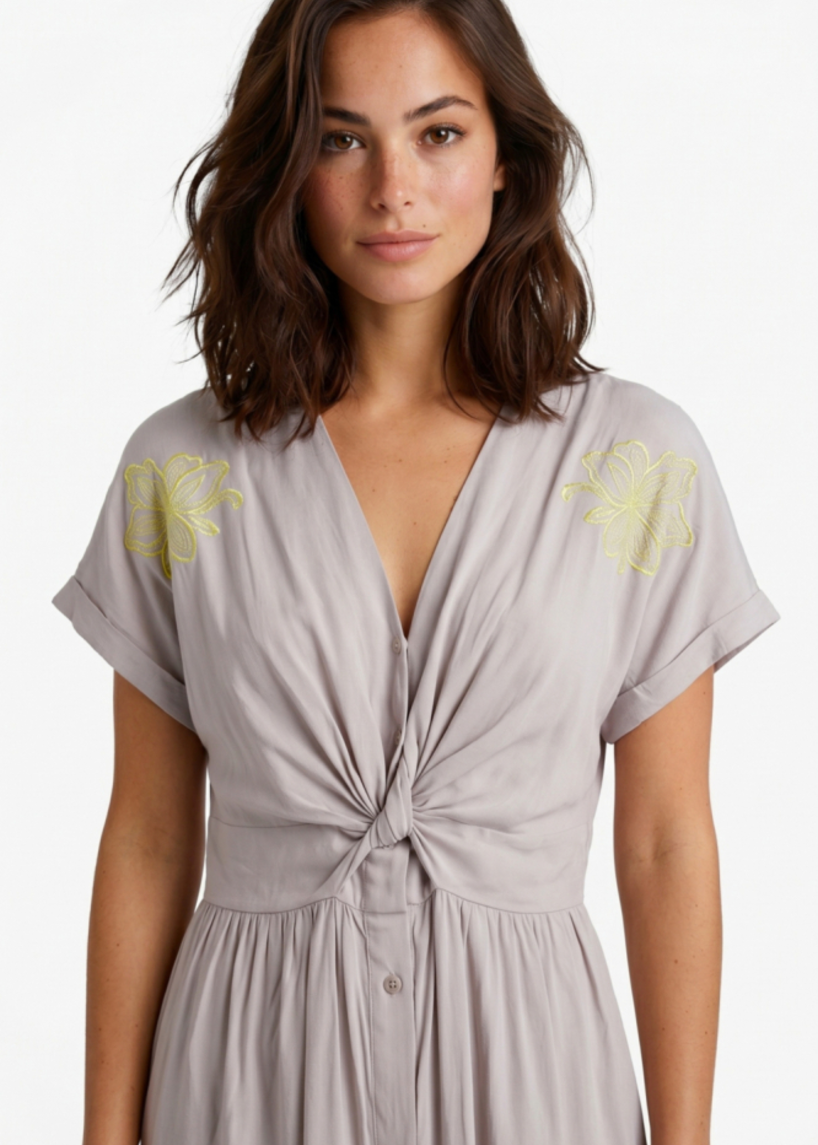 FLURESK Jazze Dress Khaki