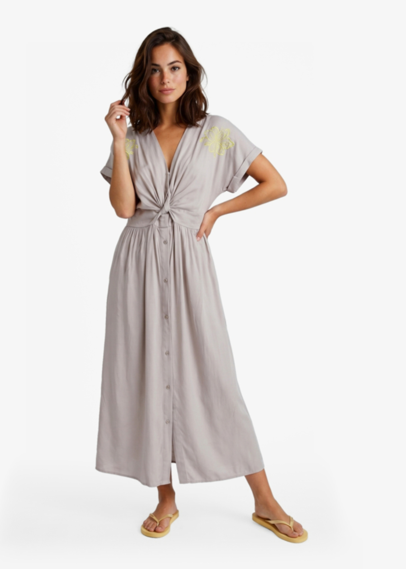 FLURESK Jazze Dress Khaki