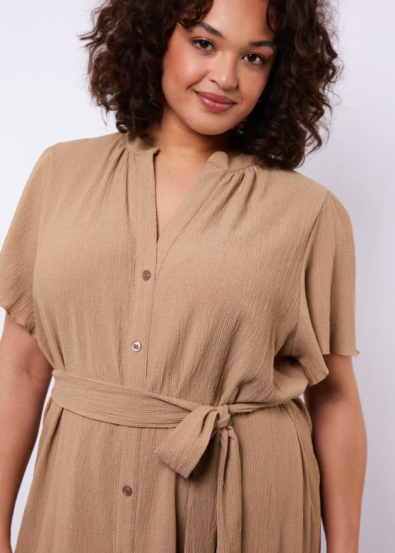 Exxcellent Manola Dress Khaki