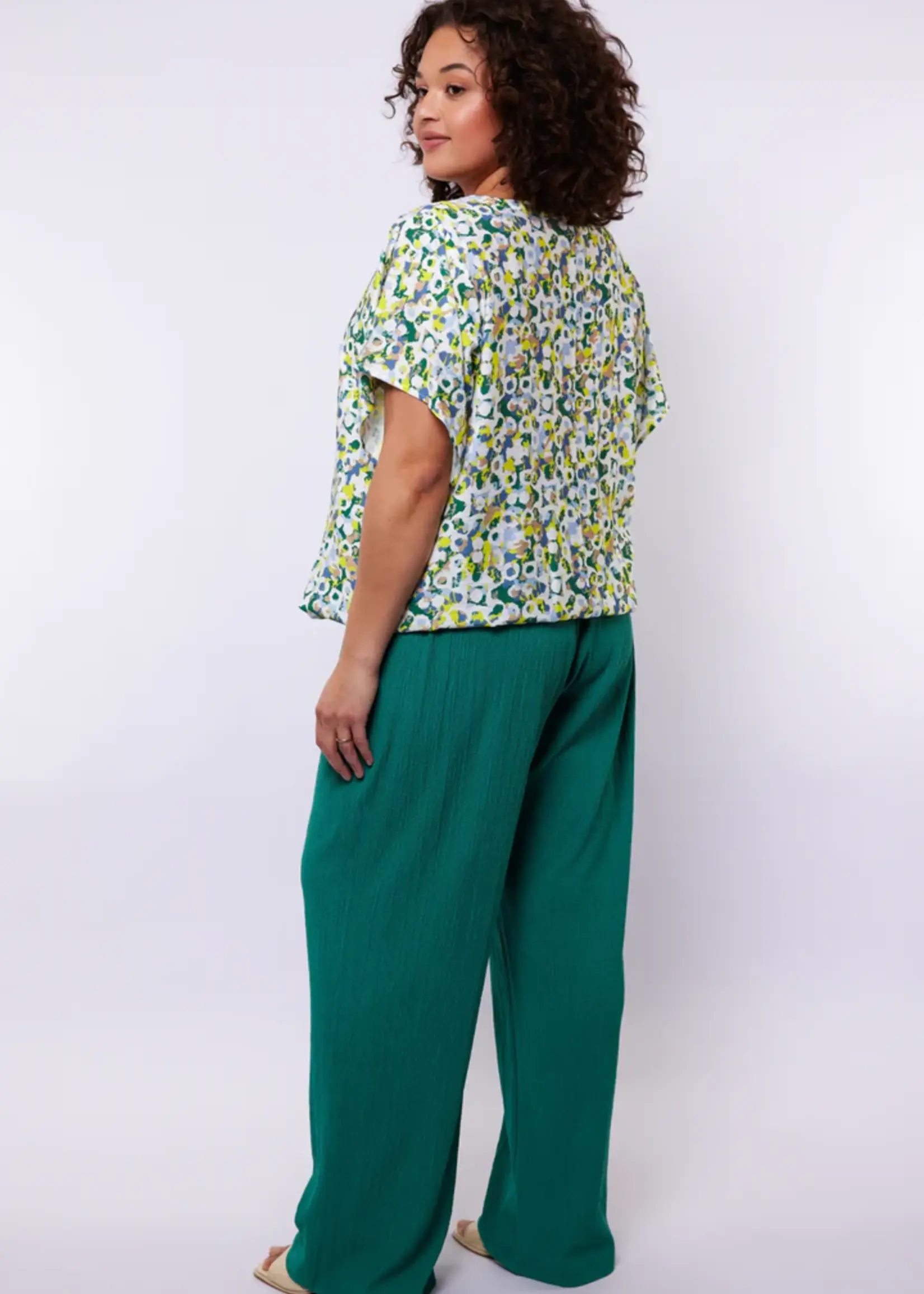 Exxcellent Ailani Pants Vintage Green