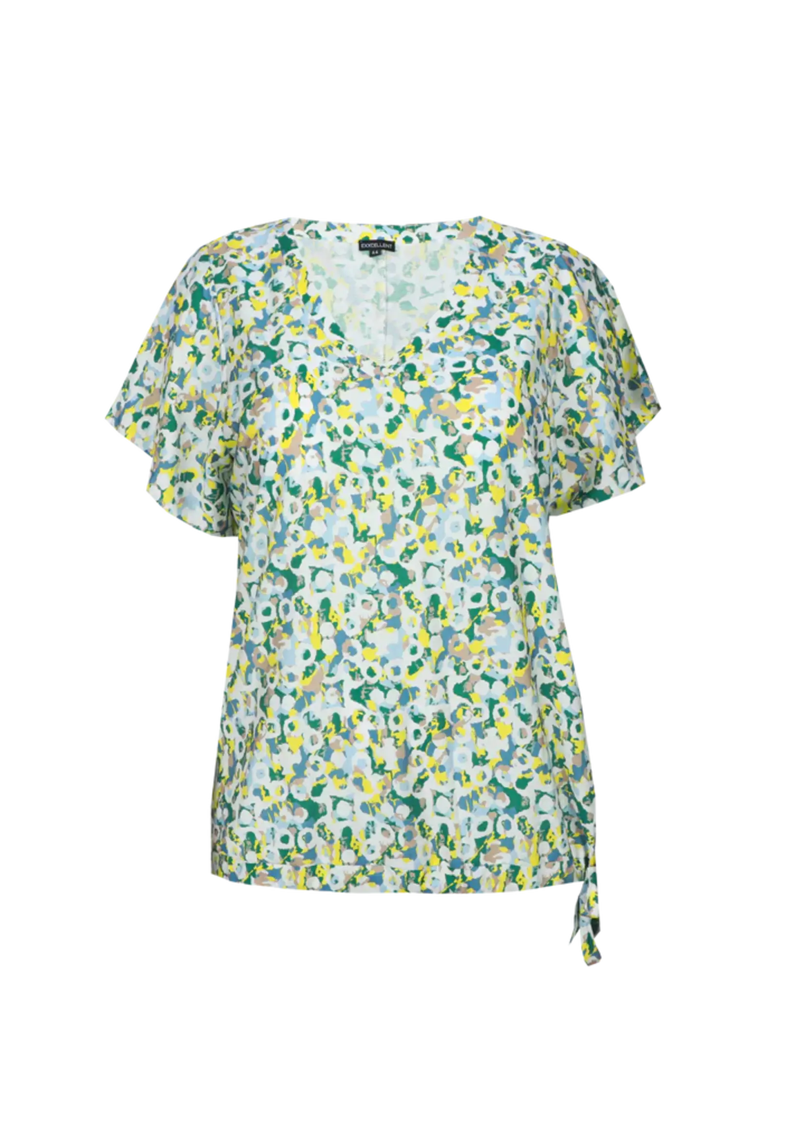 Exxcellent Angelie Top Cyber Lime/Vintage Green