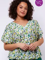 Exxcellent Angelie Top Cyber Lime/Vintage Green