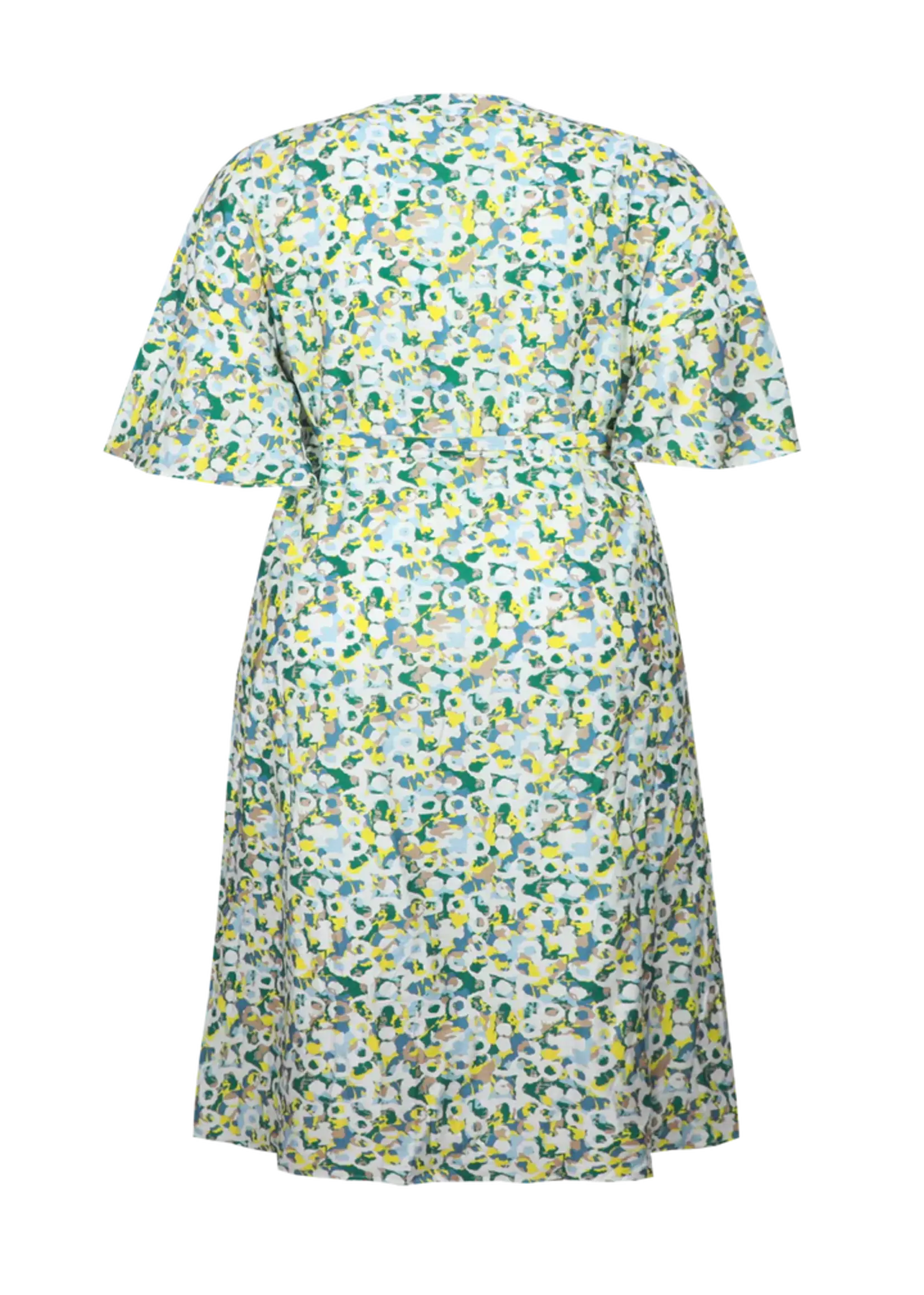 Exxcellent Seren Dress Cyber Lime/Vintage Green
