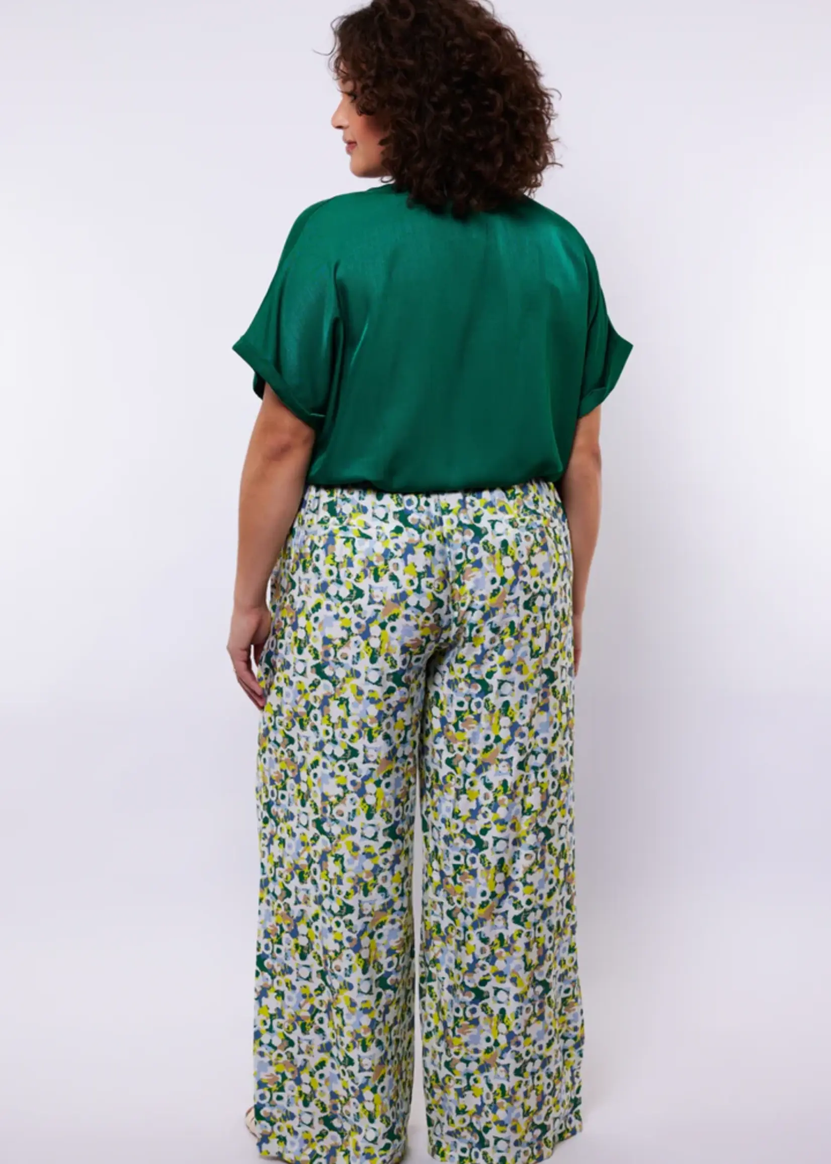 Exxcellent Maris Pants Cyber Lime/Vintage Green