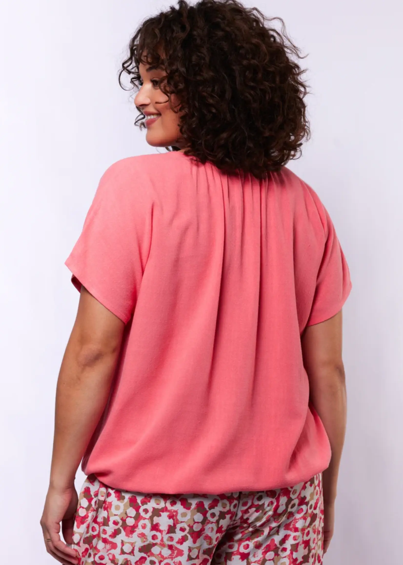 Exxcellent Abril Top Sunkissed Coral