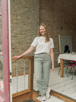 C&S The Label Presem Pants Willow Green