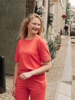 C&S The Label Thessa Top Sunkissed Coral