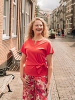 C&S The Label Tilde Top Sunkissed Coral