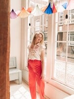 C&S The Label Prisanne Pants Sunkissed Coral