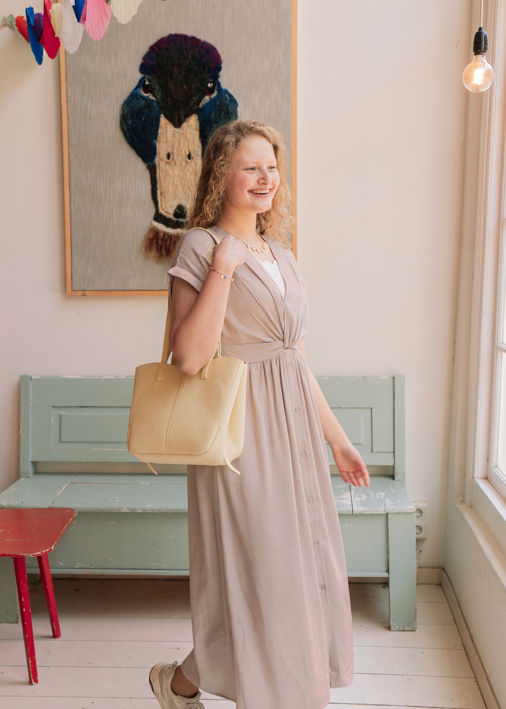 FLURESK Jazze Dress Khaki