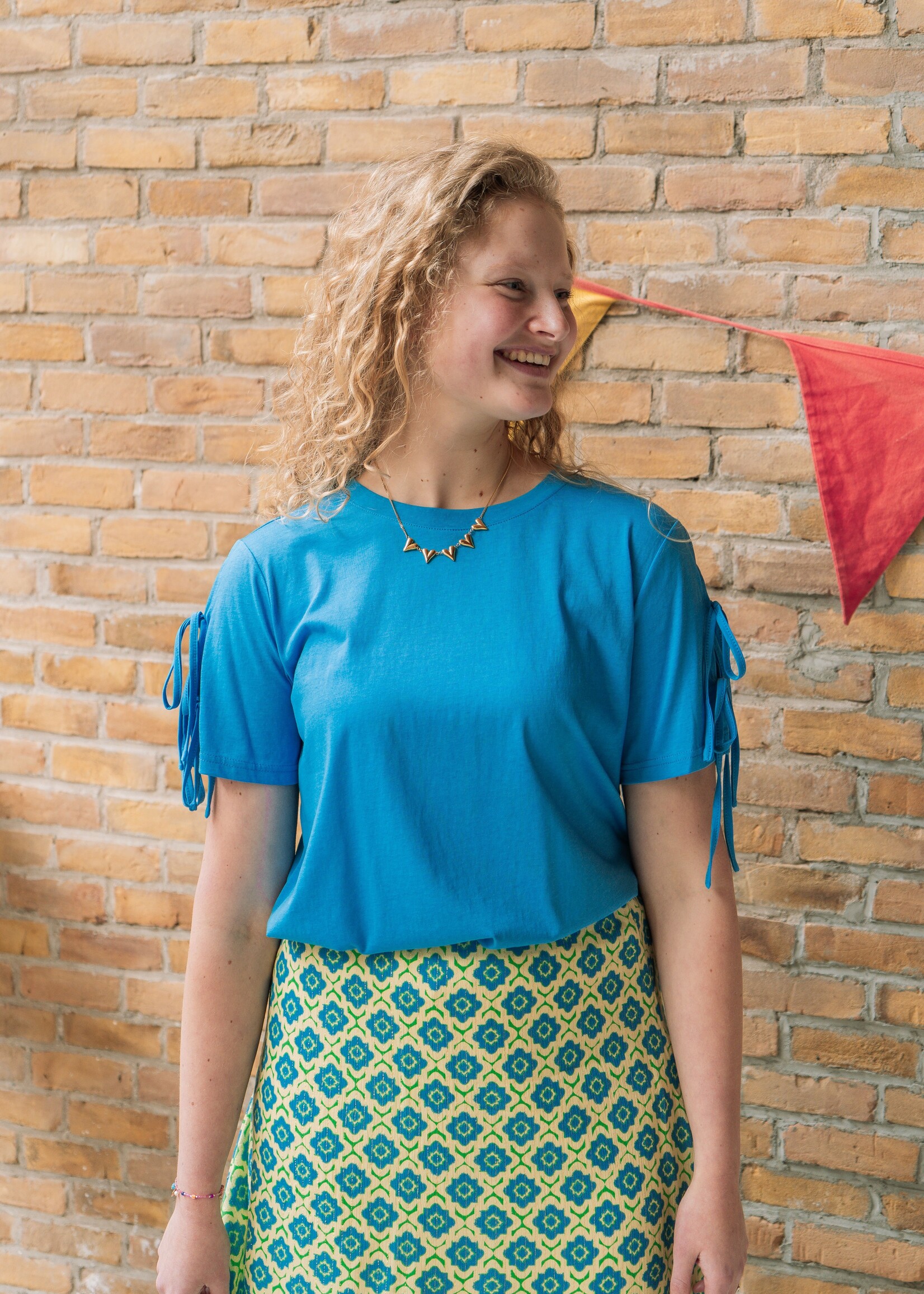 FLURESK Demy T-shirt Dodger Blue