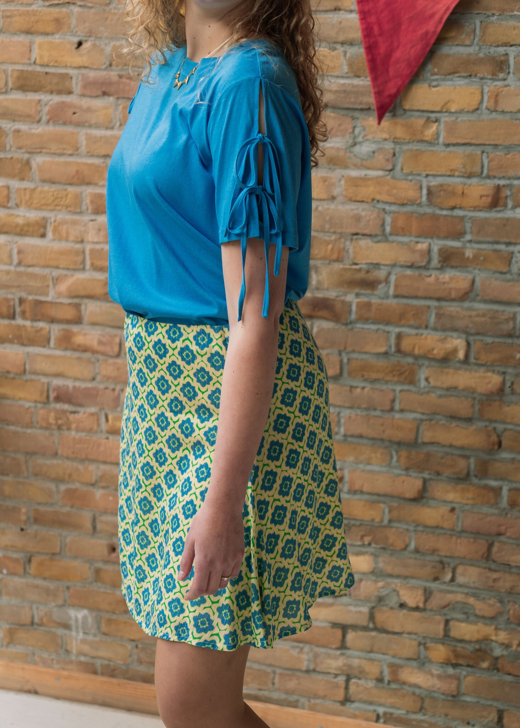 FLURESK Demy T-shirt Dodger Blue