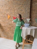 FLURESK Kae Skirt Vivid Green