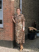 C&S The Label Damina Dress Sand/Golden Yellow