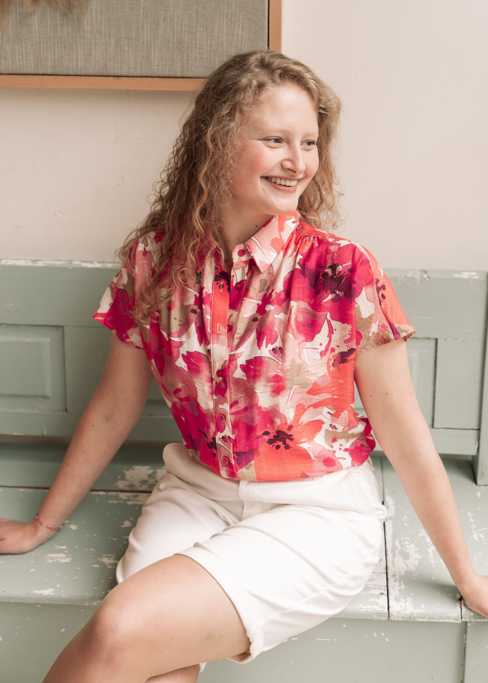 C&S The Label Pirja Short Offwhite