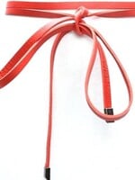 Knoopriem Rood (240cm)