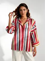 Ophilia Bella Paint Stripe Red