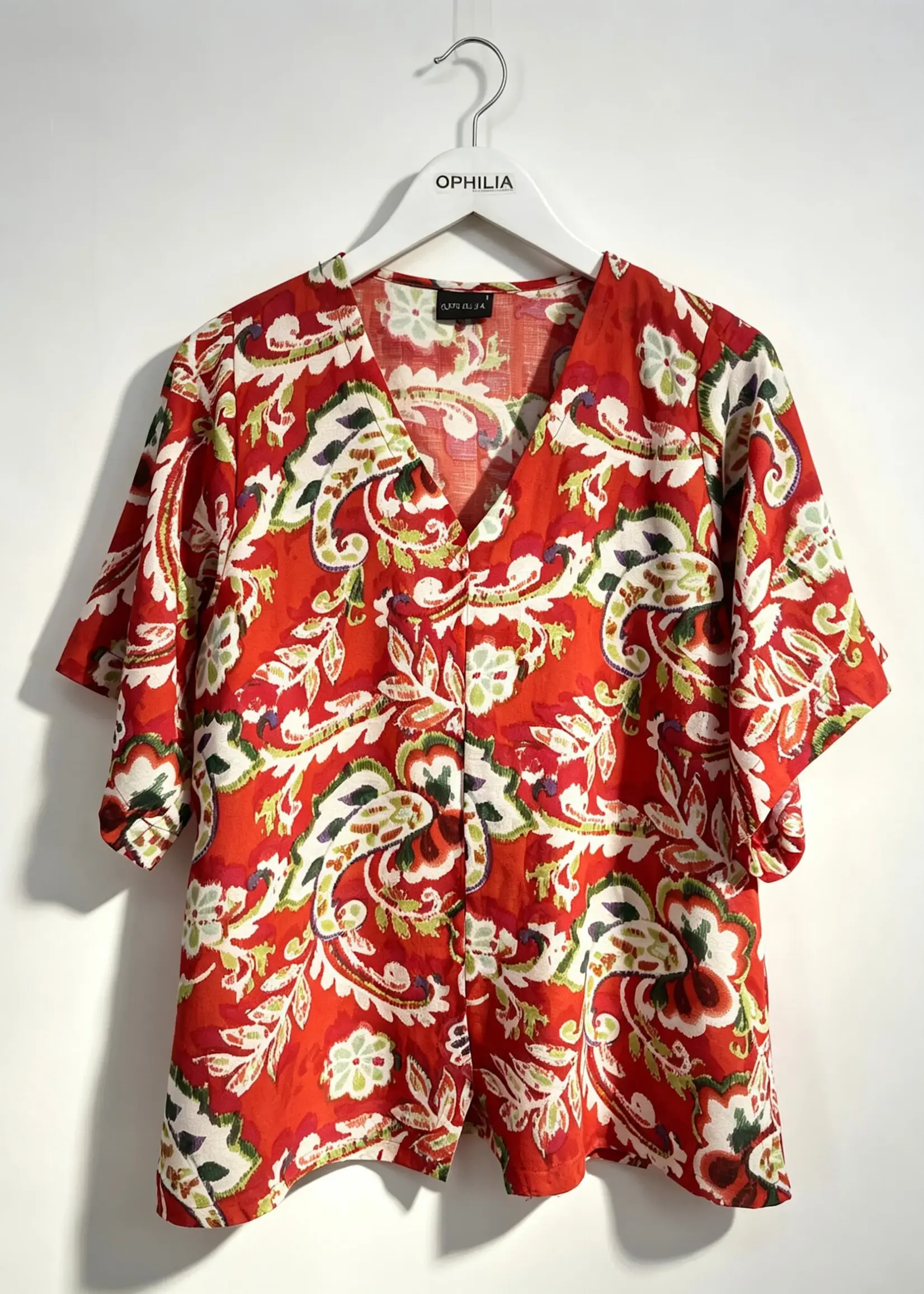 Ophilia Betty Paisley Coral
