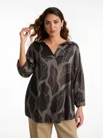 Ophilia Jane viscose Jacquard Tabacco