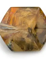 Cubes Cube hanger Tiger Eye shiny