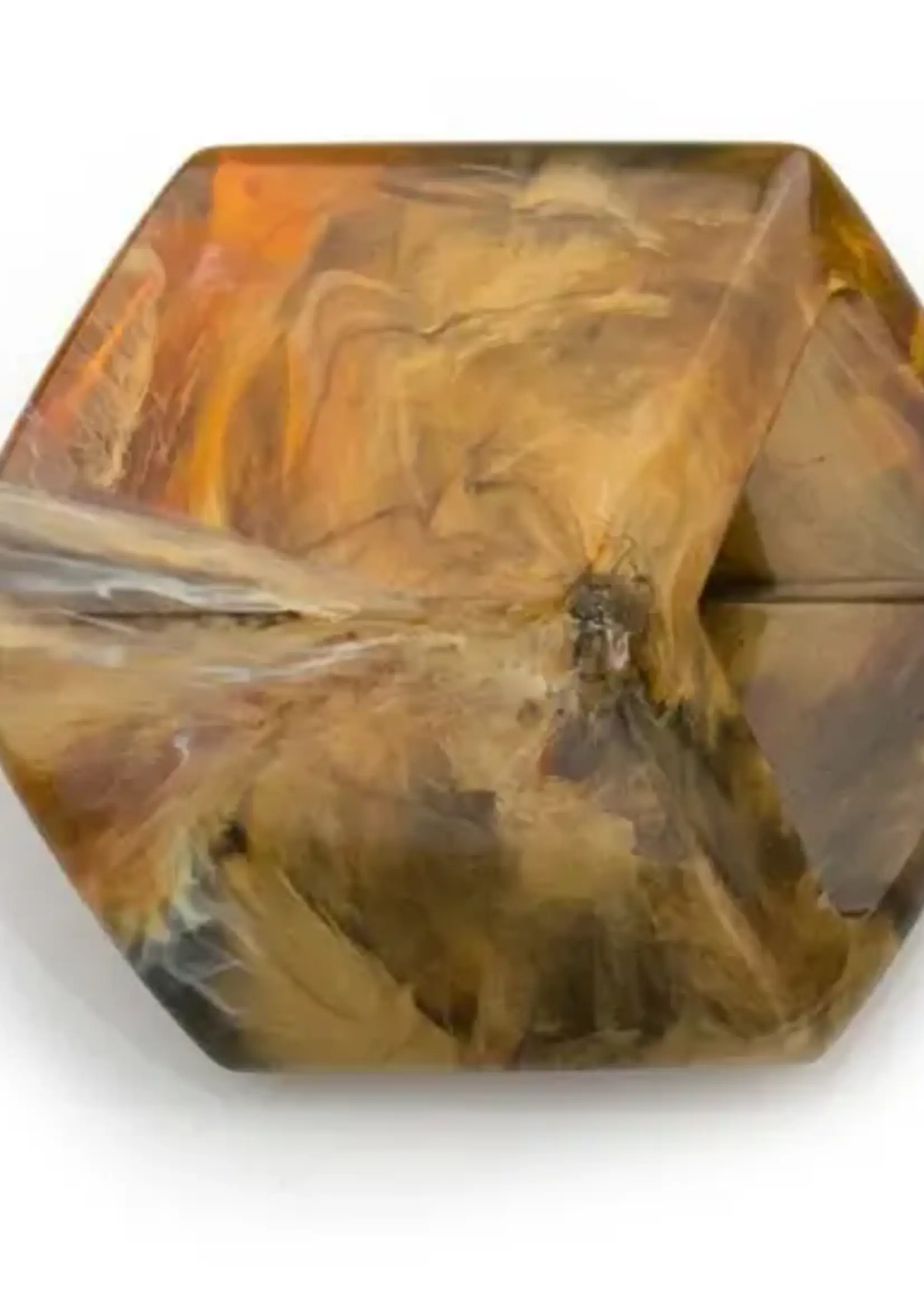 Cubes Cube hanger Tiger Eye shiny