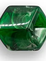 Cubes Cube Bottle Green Shiny