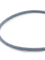 Cubes Ketting Jeans,1 lijn, lichtblauw medium