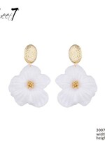 Sweet7 Oorbellen Blossom Wit 300724901