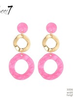 Sweet7 Oorbellen Celine Fuchsia 300676721