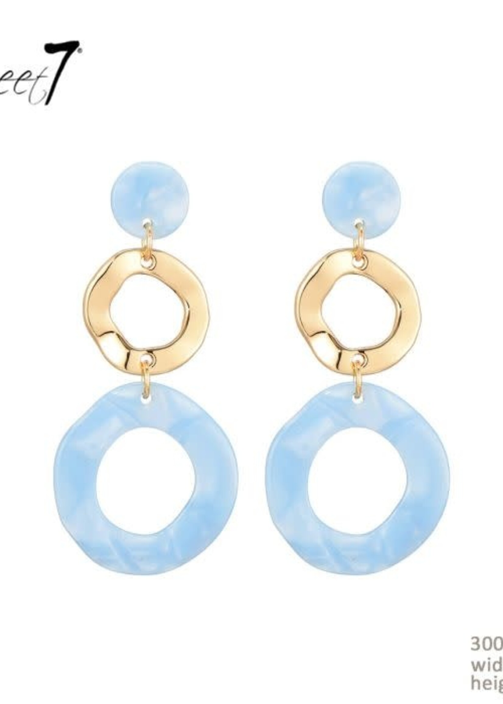 Sweet7 Oorbellen Celine Blue 300676745