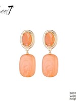 Sweet7 Oorbellen Sweet Oranje 300726117