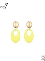 Sweet7 Oorbellen Sweet Geel 300734516