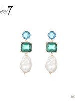 Sweet7 Oorbellen Sweet Groen 300612280