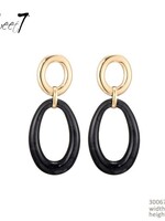 Sweet7 Oorbellen Sweet Black 300677302