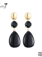 Sweet7 Oorbellen Sweet Black 300675402