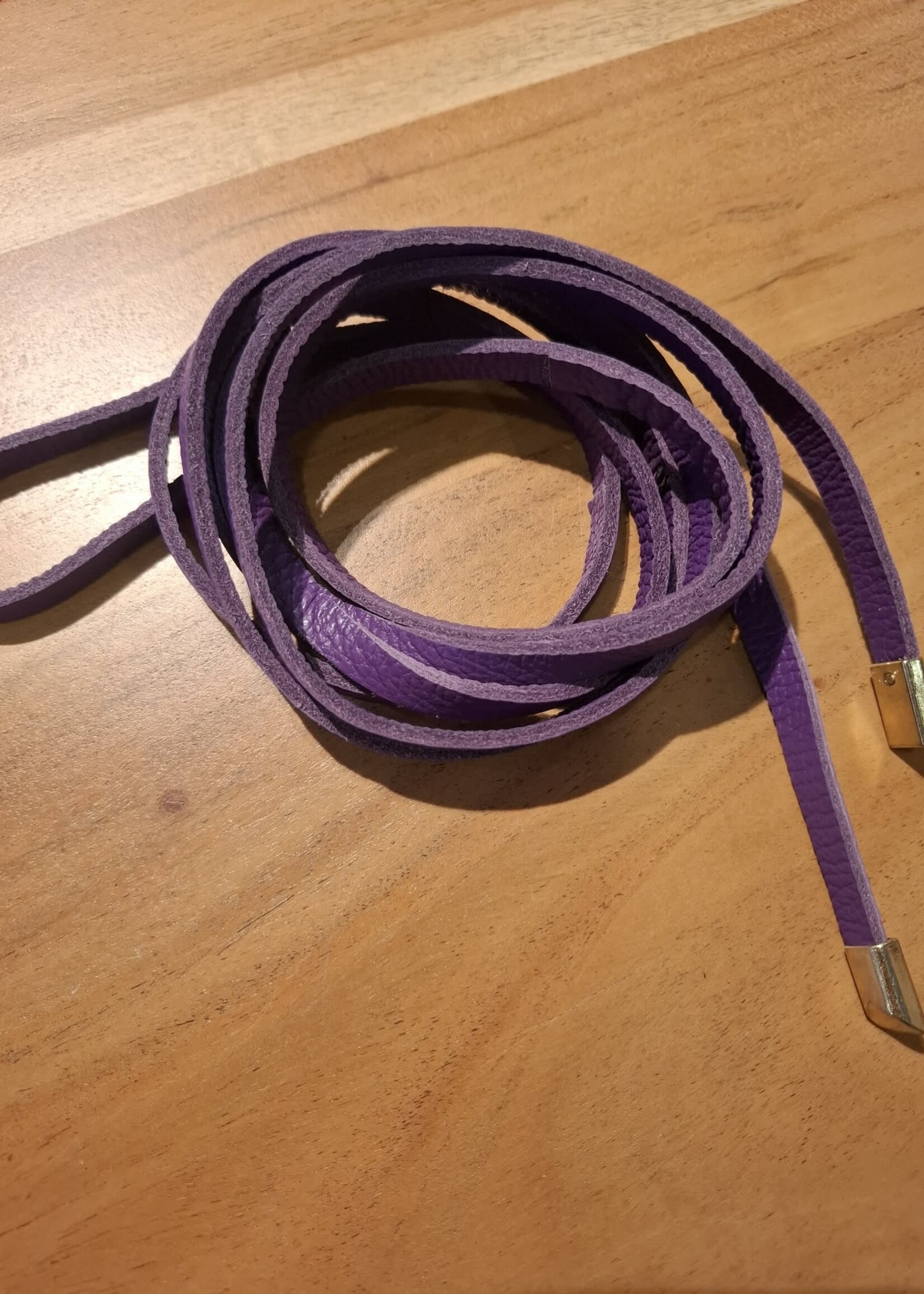 Knoopriem  Paars (240 cm)