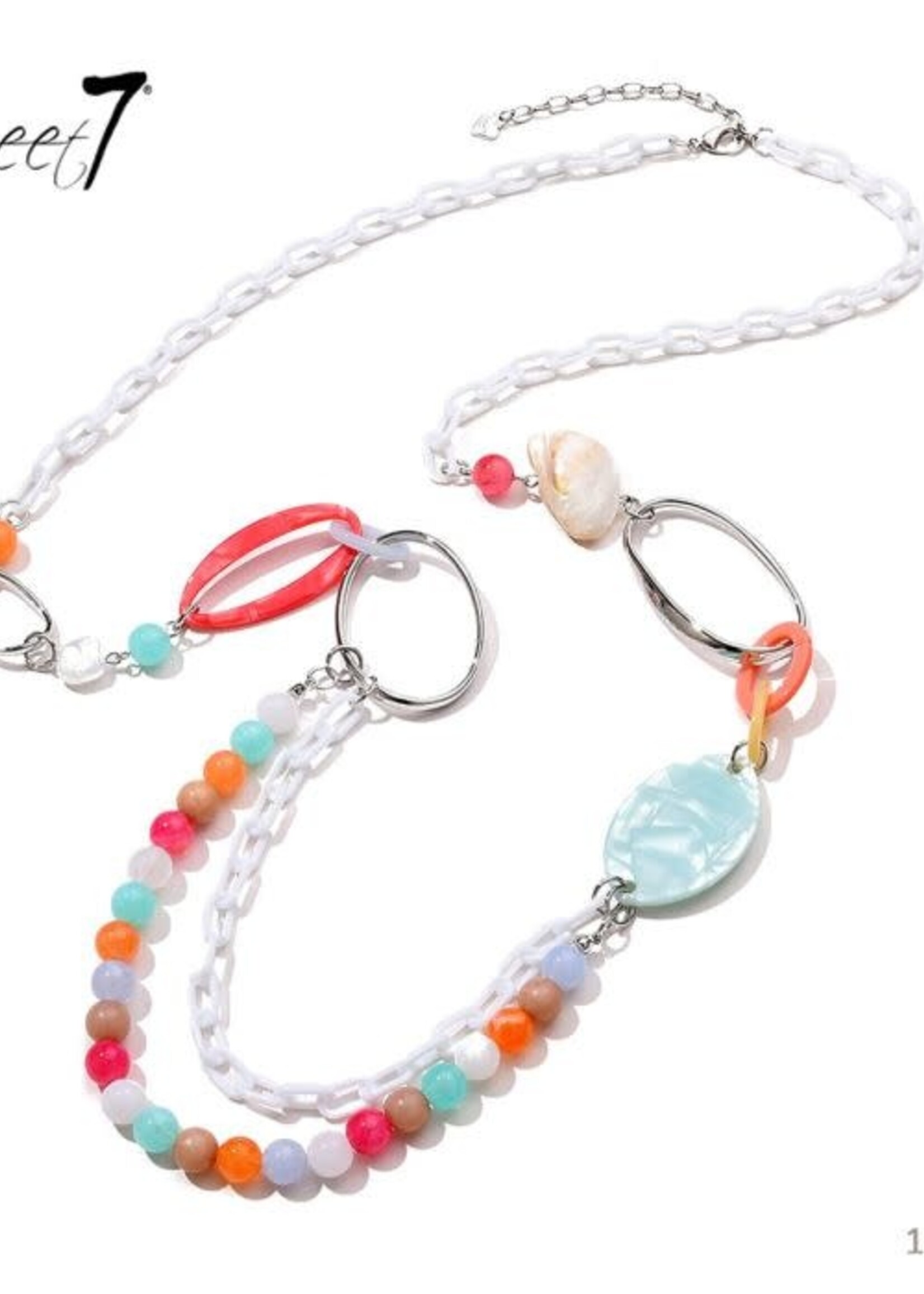 Sweet7 Lange ketting Sweet multicolor 101163825