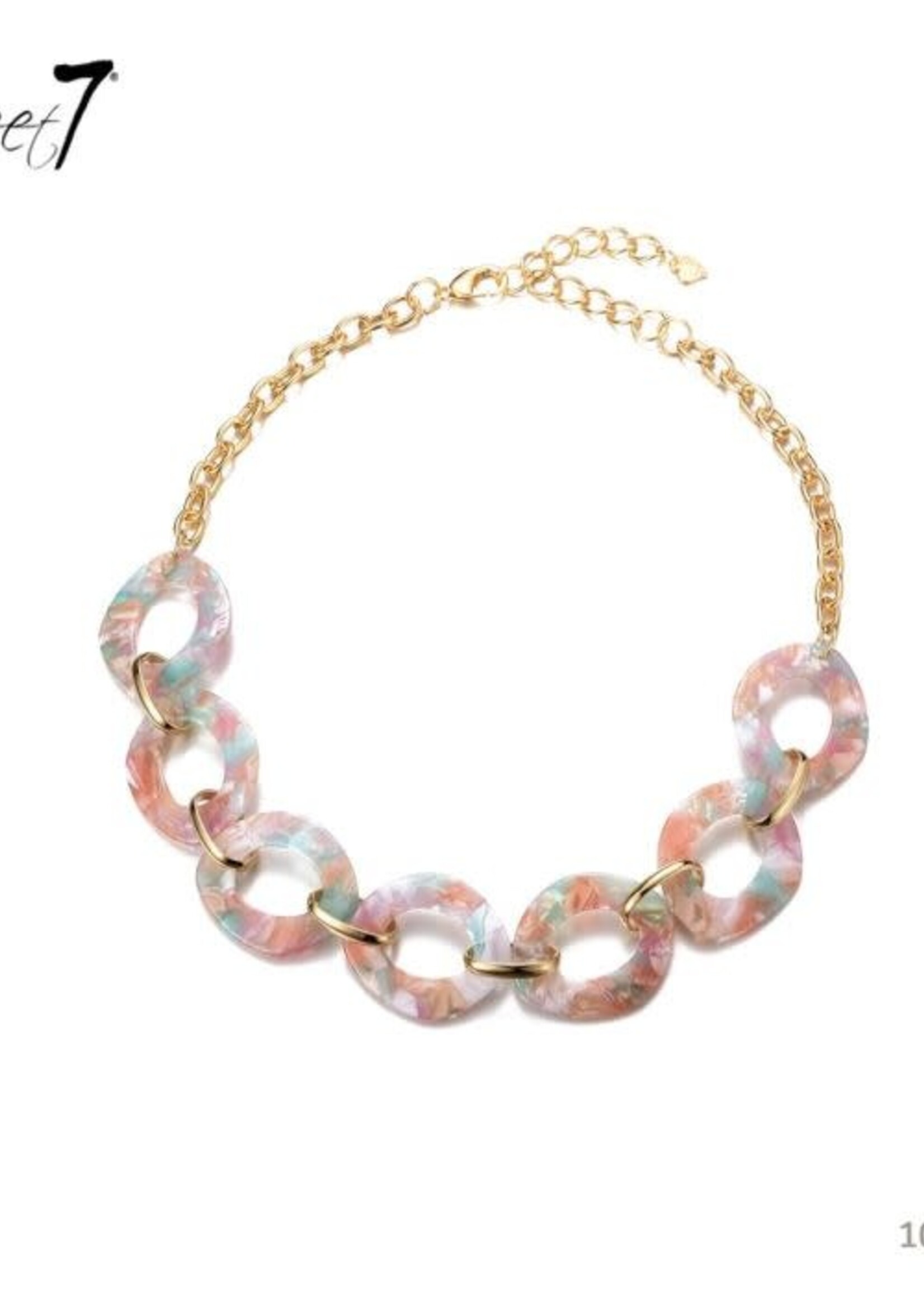 Sweet7 Korte ketting Sweet Pastel 101141825