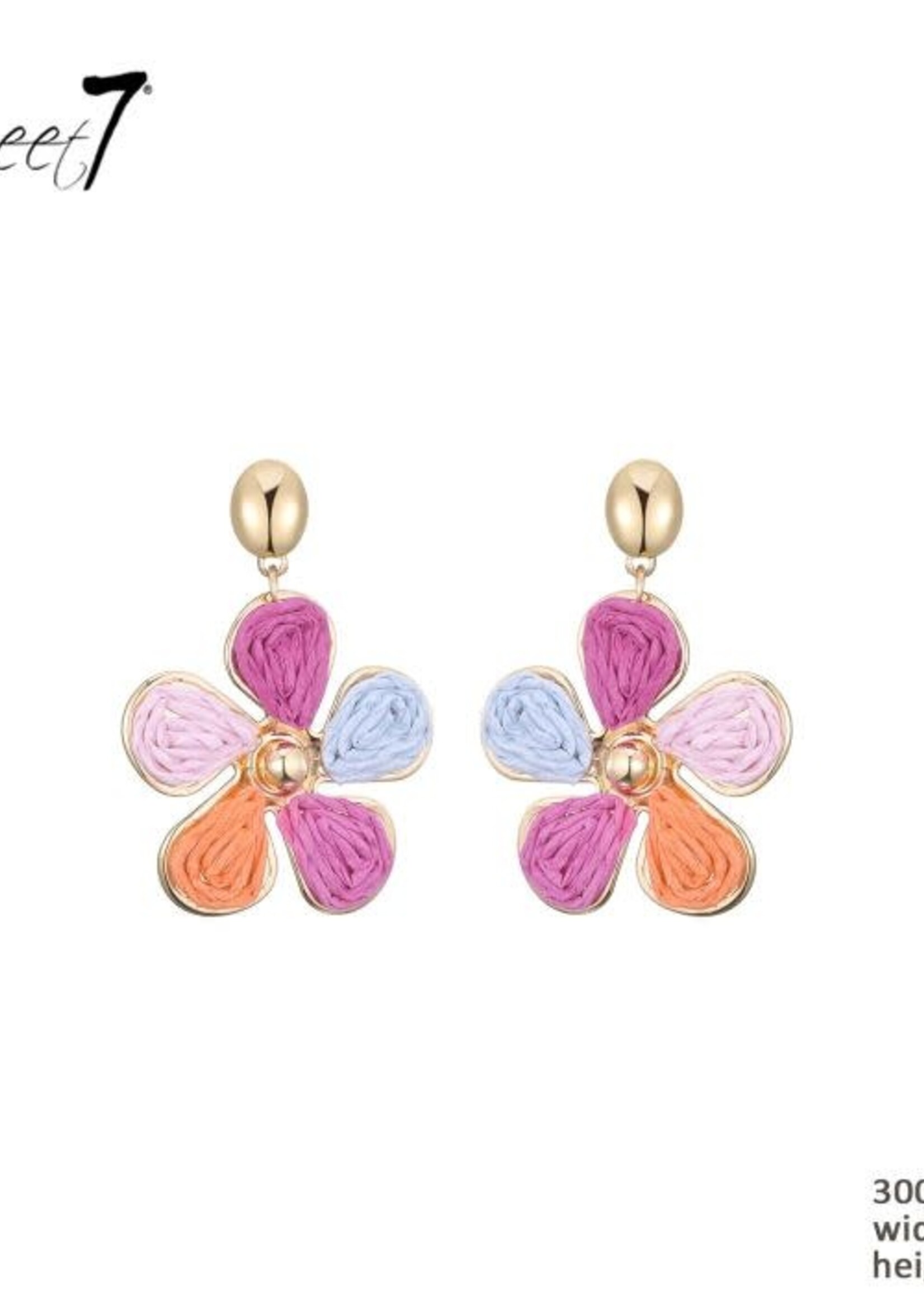 Sweet7 Oorhangers Sweet multi 300724625
