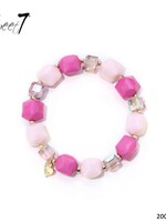 Sweet7 Armband Sweet Pink 200726315