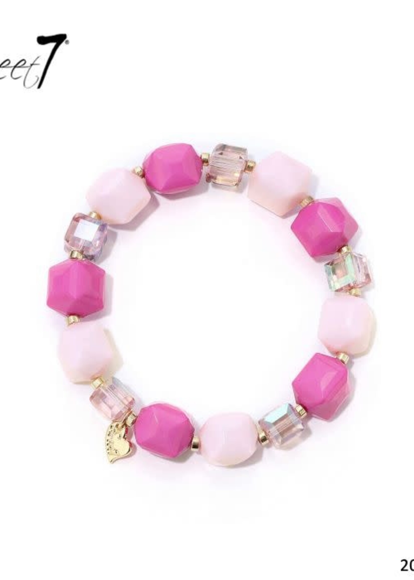 Sweet7 Armband Sweet Pink 200726315